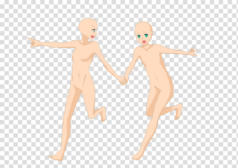Base oo, two male and female anime characters transparent background PNG clipart