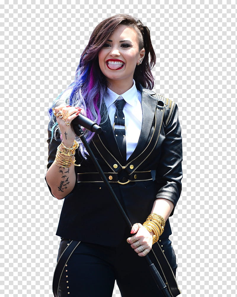 Demi Lovato La Pride Parade transparent background PNG clipart