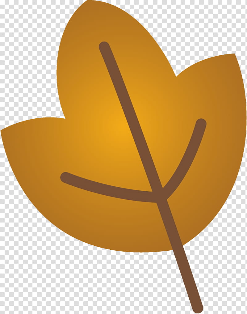 yellow leaf symbol plant heart, Cute Autumn Leaf, Fall Leaf, Cartoon Leaf, Logo transparent background PNG clipart