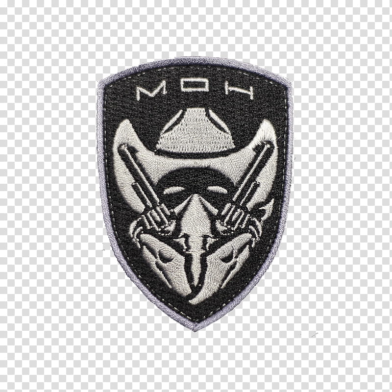 Medal of Honor Morale Patches, black and white MOH patch transparent background PNG clipart