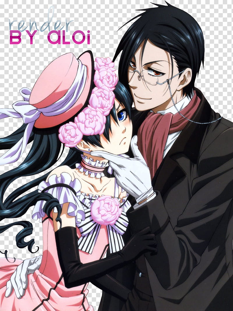 CIEL Phantomhive and SEBASTIAN Michaelis render transparent background PNG clipart