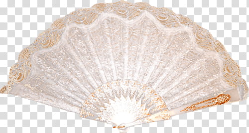 beige floral hand fan transparent background PNG clipart