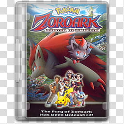 Pokemon Movie Icons, PokemonMovie, Pokemon Zoroark transparent background PNG clipart