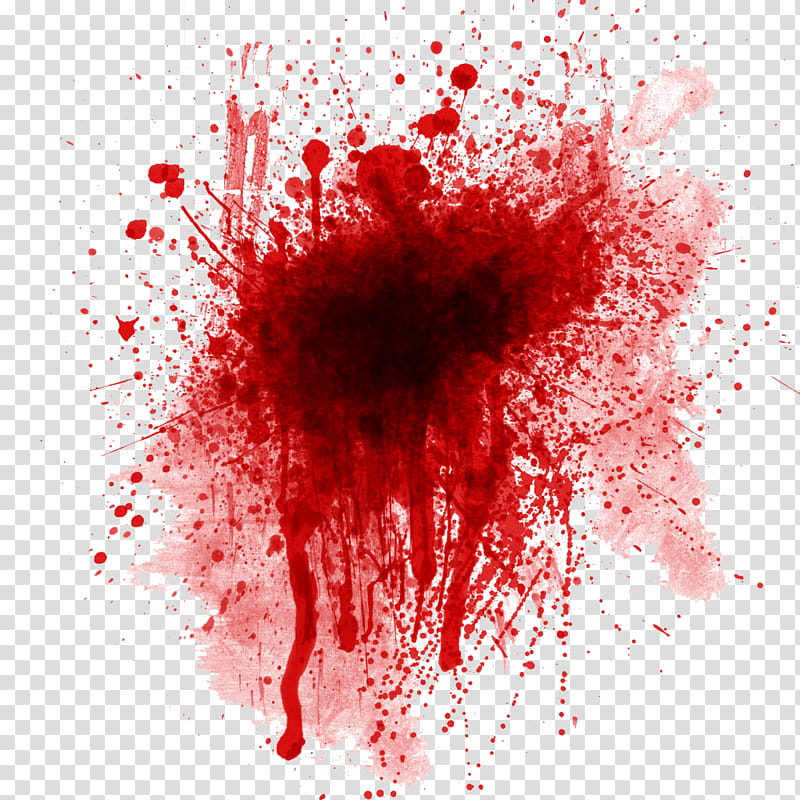 manchas de sangre, red paint splat illustration transparent background PNG clipart