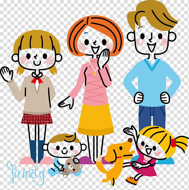 family day happy family day family, People, Social Group, Cartoon, Facial Expression, Interaction, Cheek, Child transparent background PNG clipart