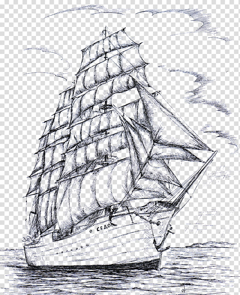 Boat, Sail, Brigantine, Ship, Fullrigged Ship, Windjammer, Clipper, Sloopofwar transparent background PNG clipart