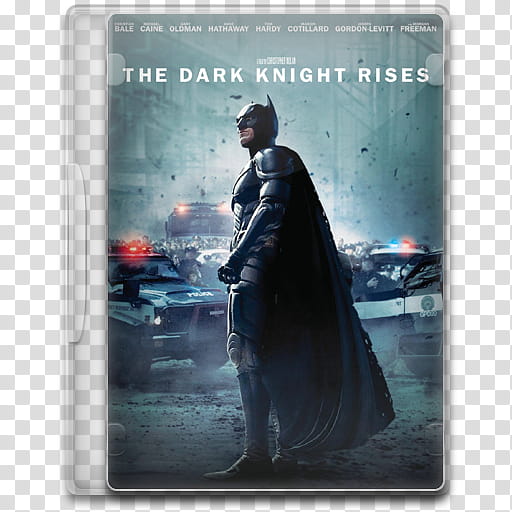 Movie Icon , The Dark Knight Rises, The Dark Knight Rises DVD case transparent background PNG clipart