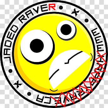 jaded raver logo transparent background PNG clipart