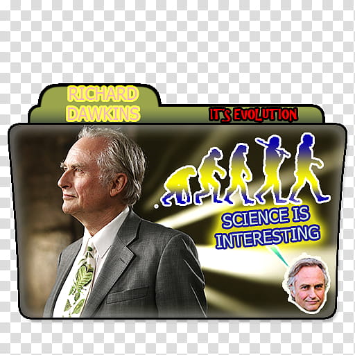 Richard Dawkins Folder Icon &#;Evolution&#; transparent background PNG clipart