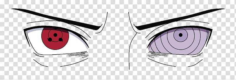 Sharingan and Rinnegan, animated character eye art transparent background PNG clipart