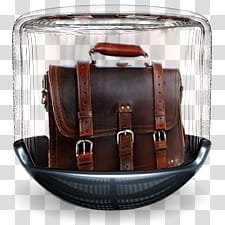 Sphere   , brown leather bag transparent background PNG clipart