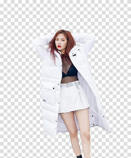 HYUNA WITH DAZED transparent background PNG clipart