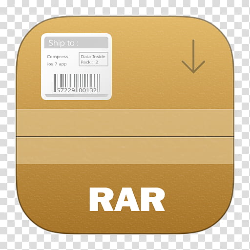 iOS  Icons , Box rar transparent background PNG clipart