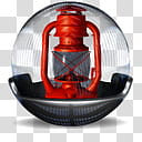 Sphere   , red kerosene lantern icon transparent background PNG clipart