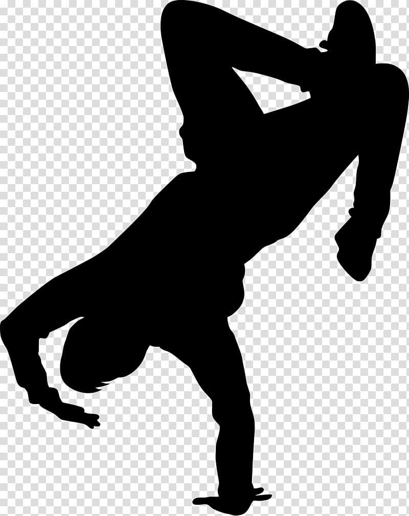 Silhouette Flip Acrobatic, Black White M, Dance, Breakdancing, Angle, Behavior, Black M, Kickboxing transparent background PNG clipart