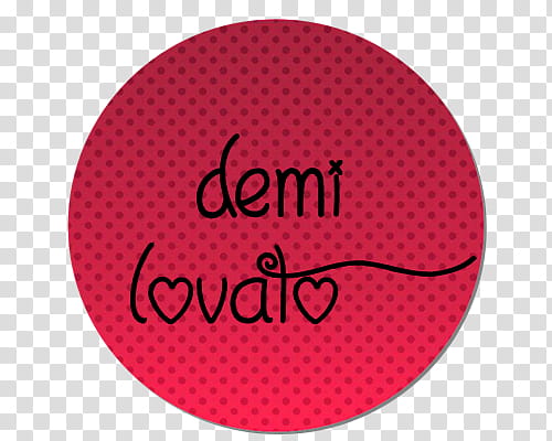 Text Demi Lovato transparent background PNG clipart