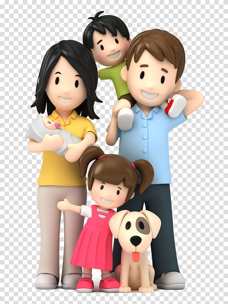 family day family happy, Mother, Father, Cartoon, People, Toy, Friendship, Sharing transparent background PNG clipart