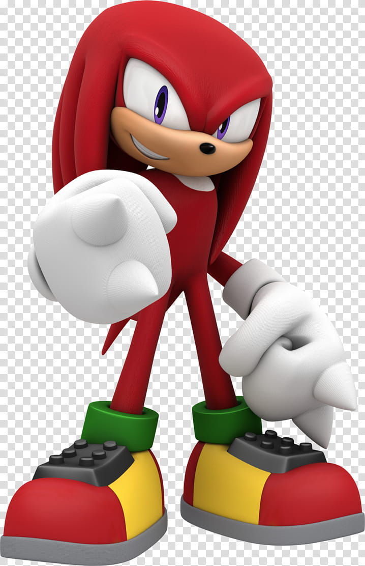 Knuckles the Echidna, Sonic character illustration transparent background PNG clipart