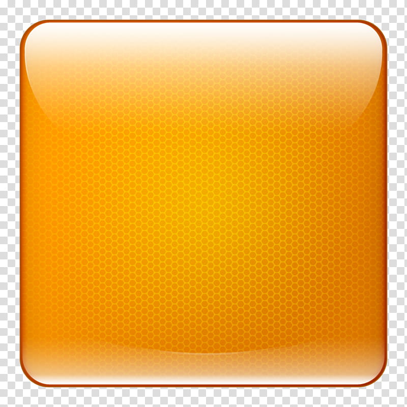 Shiny Buttons, square orange logo illustration transparent background PNG clipart