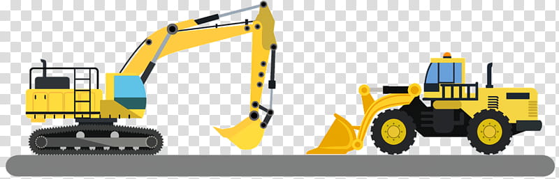 Heavy Machinery Yellow, Industry, Construction, Crane, Heavy Industry, Mining, Truck, Power Shovel transparent background PNG clipart