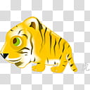 Chinese Zodiac icon set, tiger, tiger transparent background PNG clipart