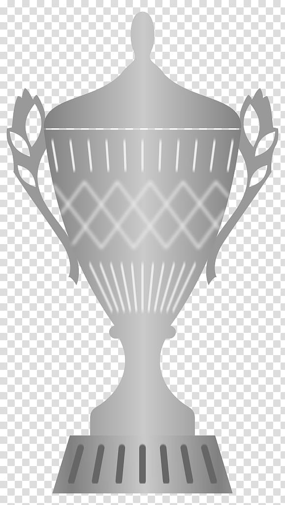 Trophy, Coupe De France, Coupe De La Ligue, Football, As Monaco Fc, Structure, Tableware, Black And White transparent background PNG clipart