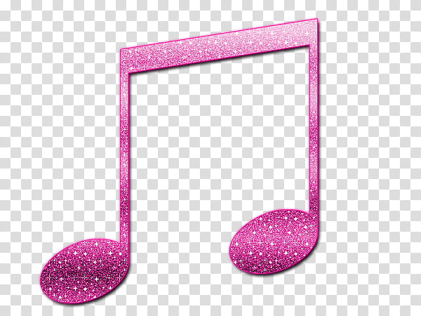 notas musicales, illustration of pink note symbol transparent background PNG clipart
