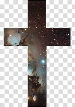 Crosses , galaxy-themed cross transparent background PNG clipart