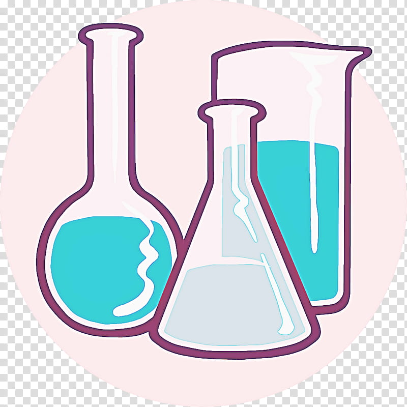 laboratory flask beaker flask laboratory equipment, Magenta transparent background PNG clipart