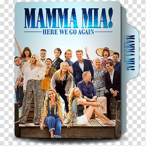Mamma Mia Here We Go Again  Folder Icon, Mamma Mia! Here We Go Again transparent background PNG clipart