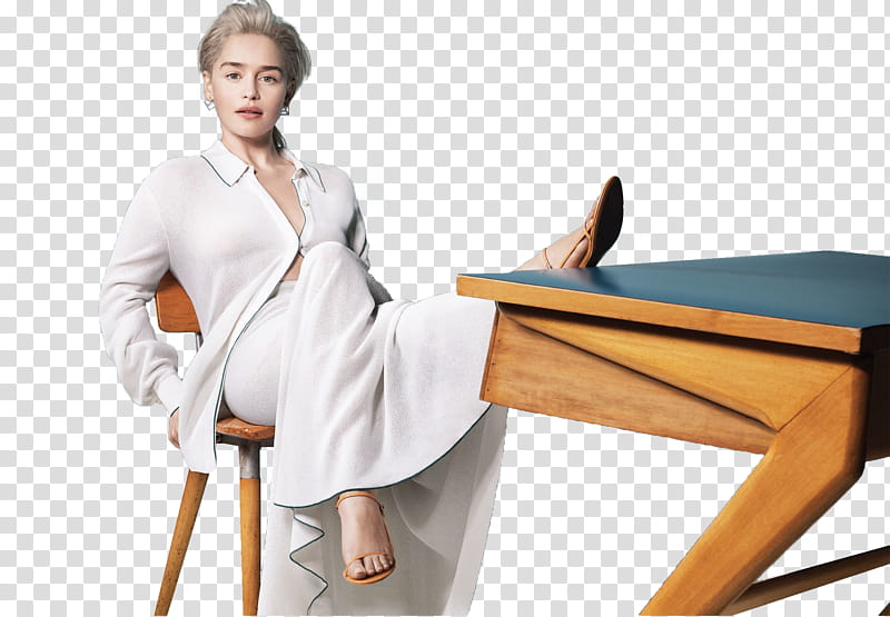 EMILIA CLARKE,  transparent background PNG clipart