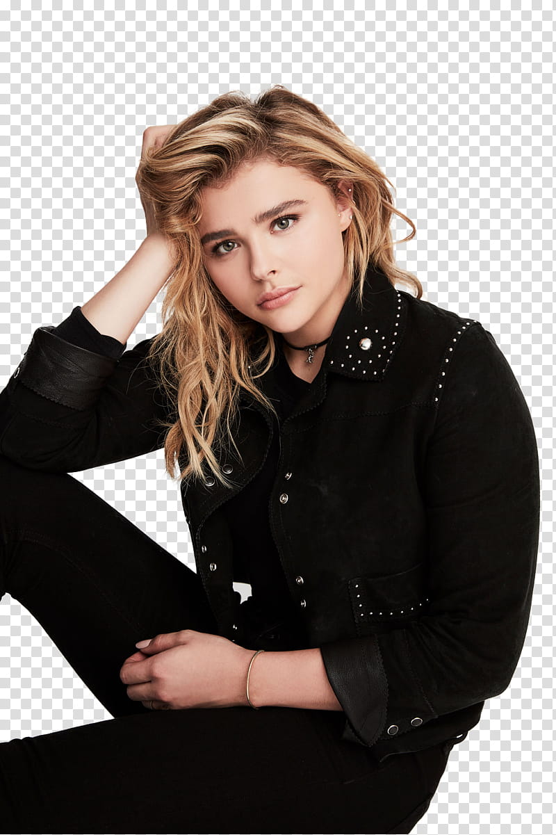 Chloe Grace Moretz, Chloe Grace Moretz holding hair transparent background PNG clipart