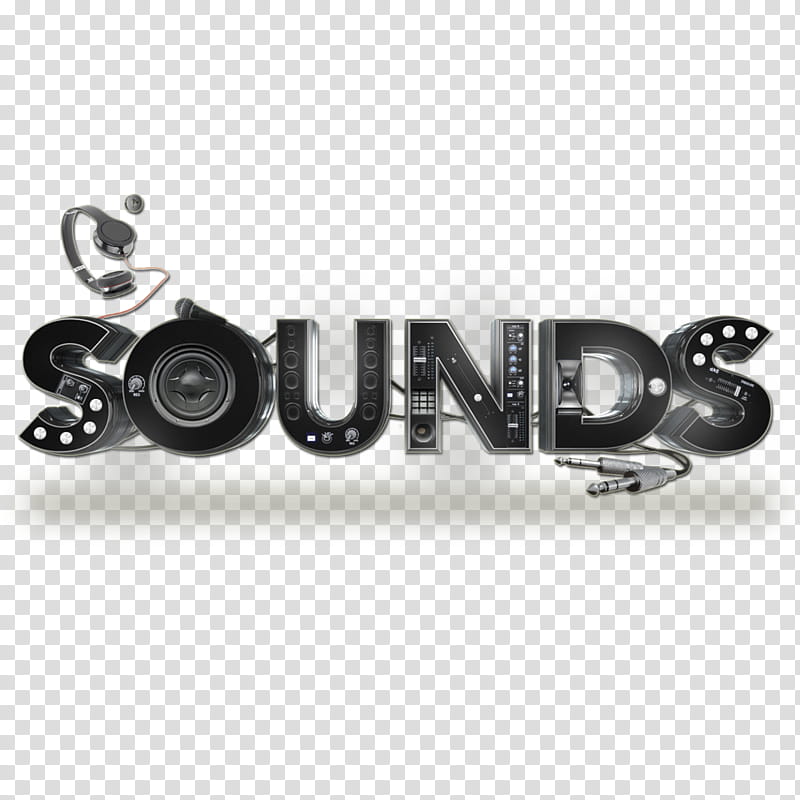 FREE SOUNDS TYPO, black sounds graphic transparent background PNG clipart