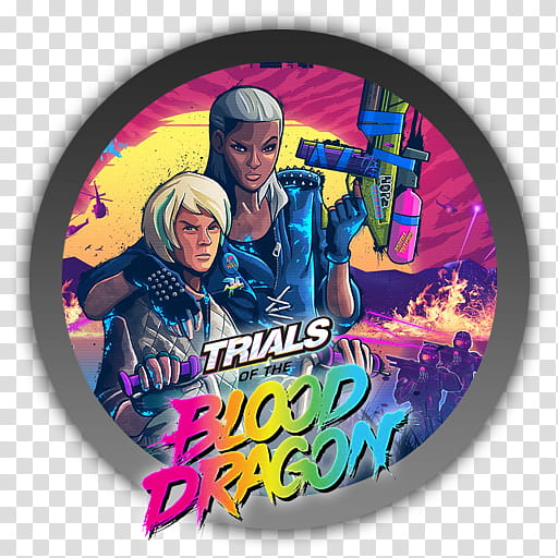 Trials of The Blood Dragon Icon transparent background PNG clipart