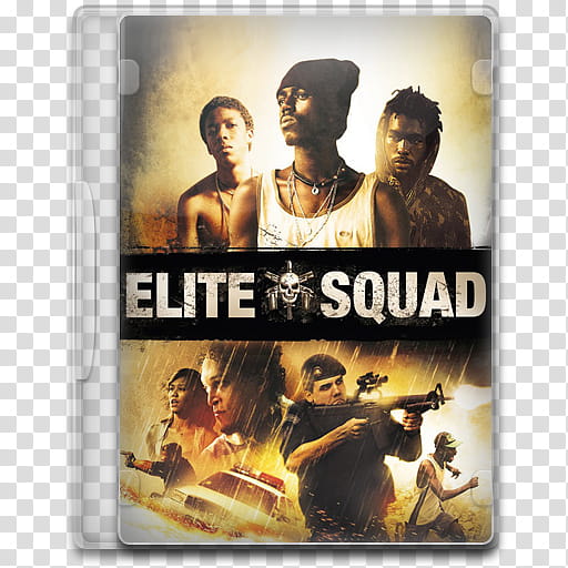 Movie Icon Mega , Elite Squad, Elite Squad DVD case transparent background PNG clipart