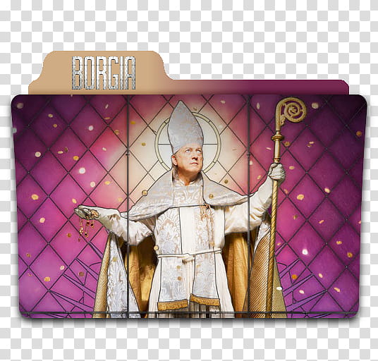 Borgia Folders, Borgia bishop folder transparent background PNG clipart