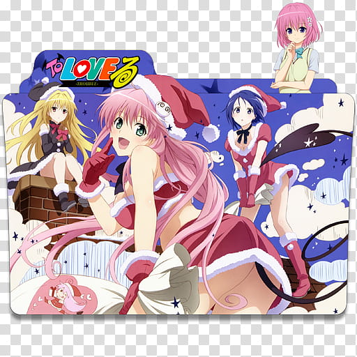 Anime Icon Pack , To Love Ru Trouble transparent background PNG clipart