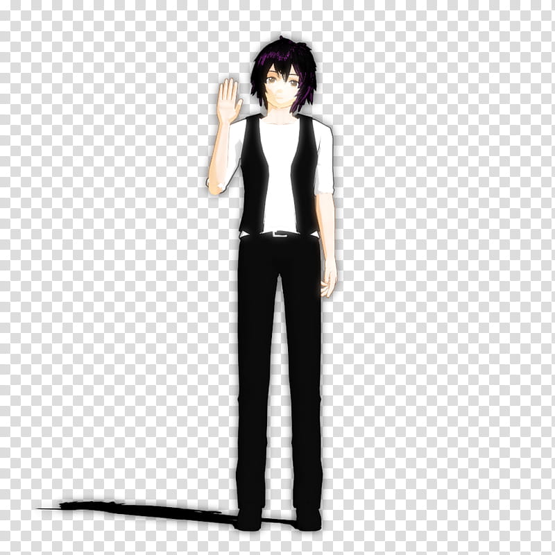 MMD Newcomer Hikari Uragiri transparent background PNG clipart