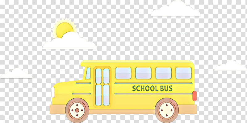 Cartoon School Bus, Cartoon, Model Car, Yellow, School
, Vehicle, Electric Motor, Physical Model transparent background PNG clipart