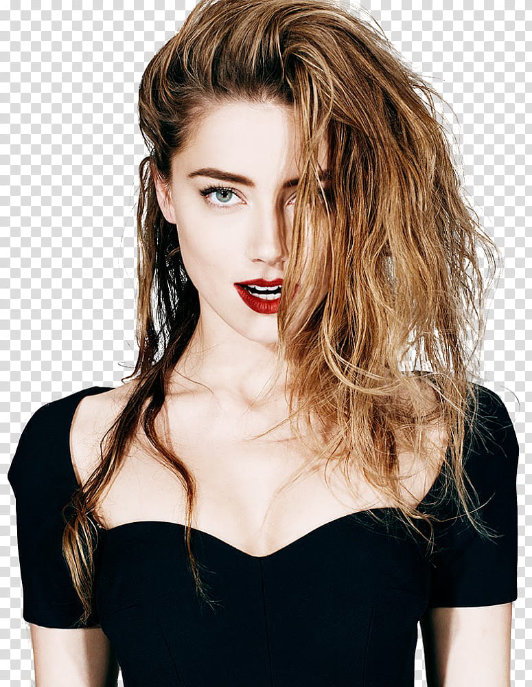 Amber Heard transparent background PNG clipart