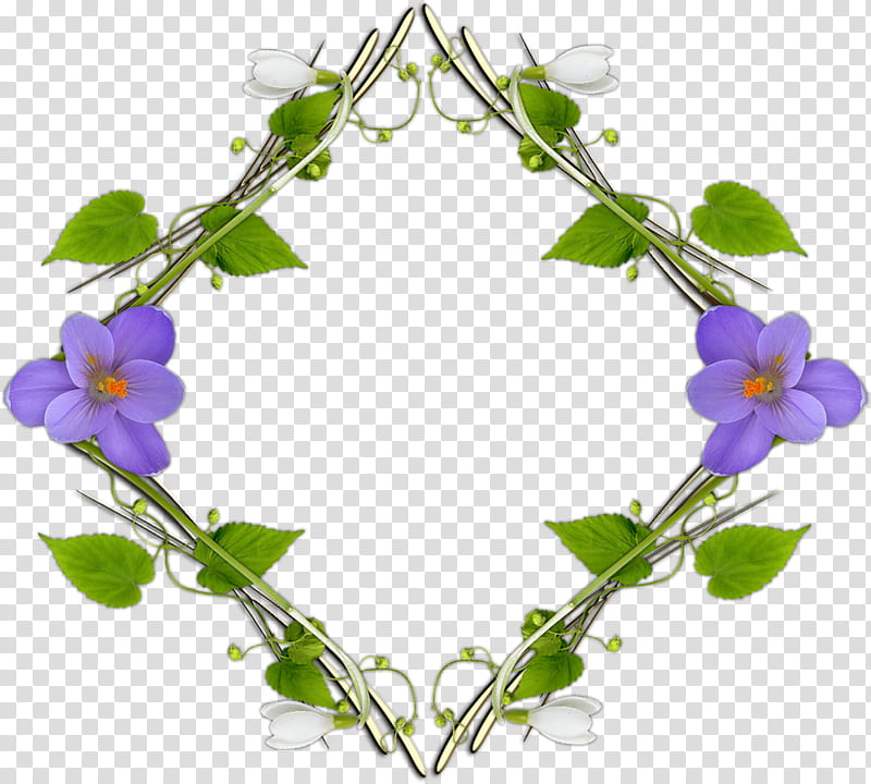 Flower Borders, BORDERS AND FRAMES, Pansy, Lilac, Violet, Floral Design, African Violets, Violaceae transparent background PNG clipart
