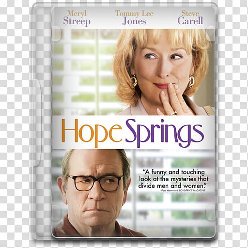 Movie Icon , Hope Springs (), Hope Springs DVD case transparent background PNG clipart