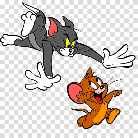 tom and jerry, Tom and Jerry transparent background PNG clipart