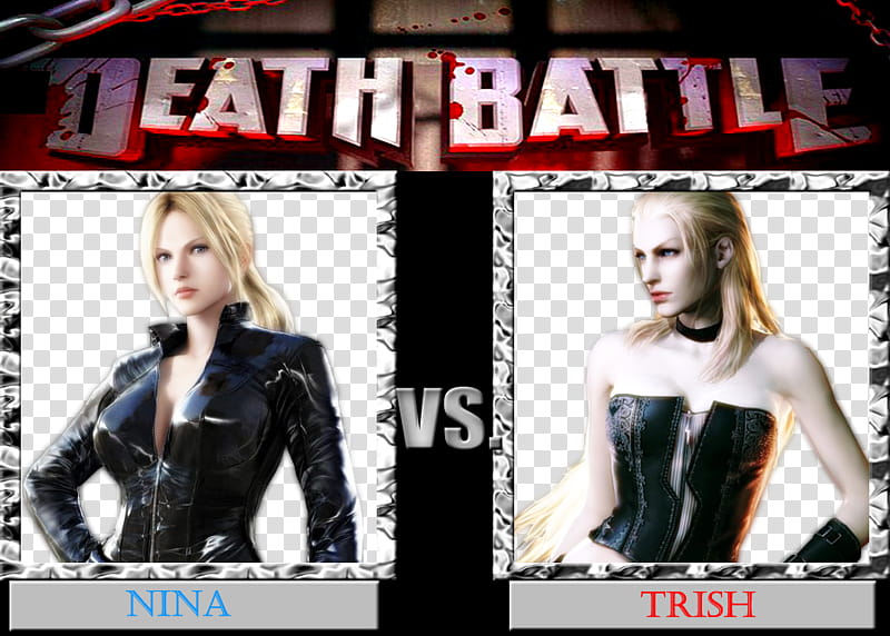 DB Nina VS Trish transparent background PNG clipart