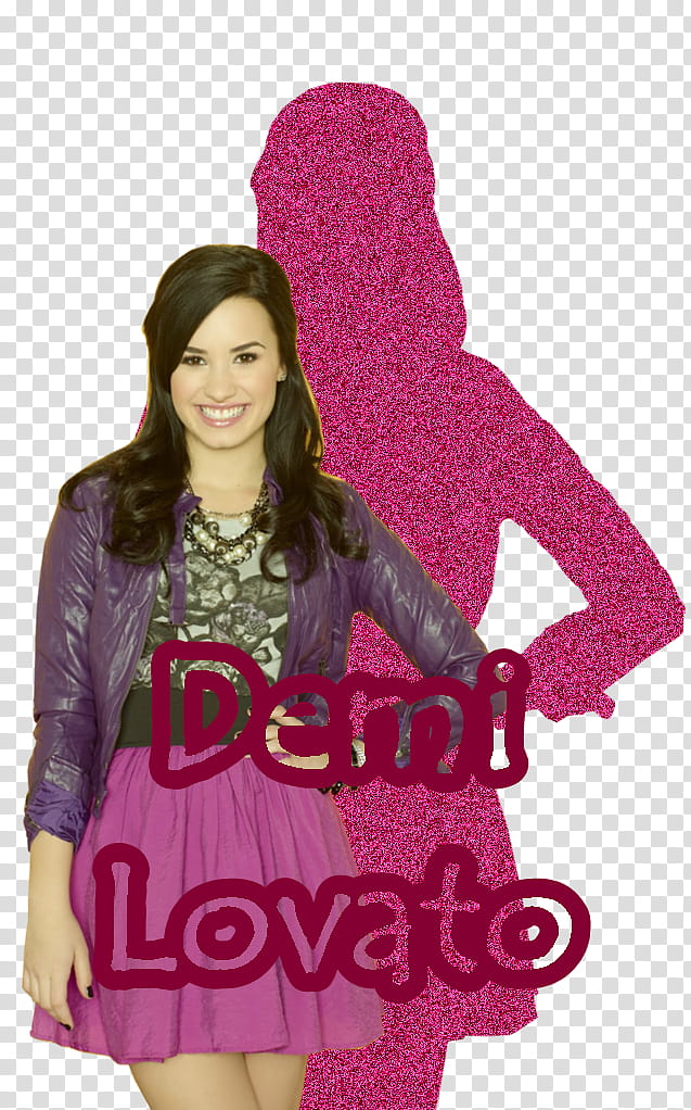 Demi Lovato Silueta transparent background PNG clipart