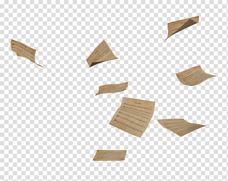 Flying Papers, brown printer paper transparent background PNG clipart
