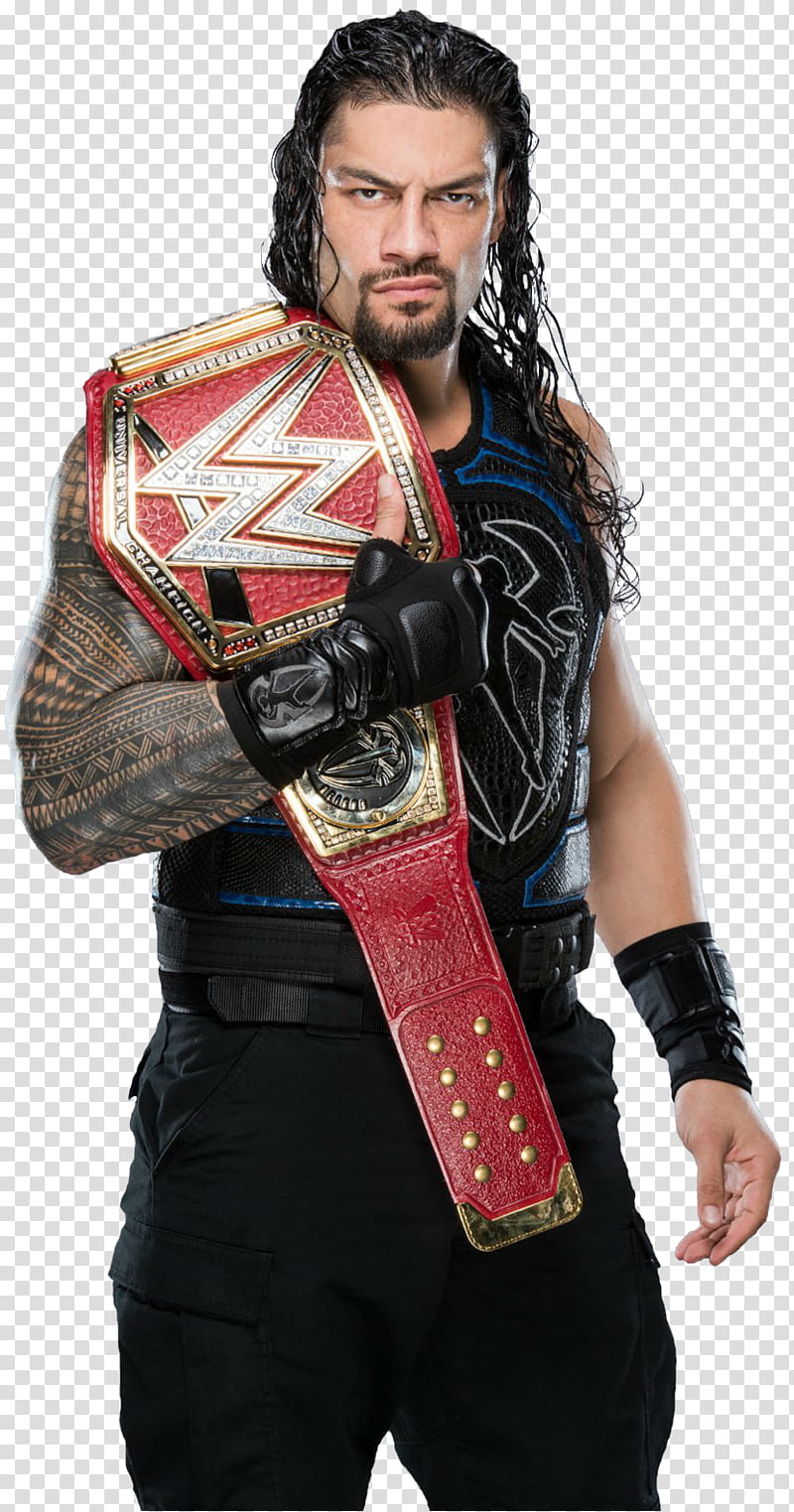 Roman Reigns UNRELEASED Universal Champion transparent background PNG clipart