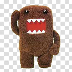 Domo, Dumu plush toy transparent background PNG clipart