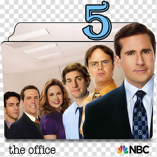 The Office US series and season folder icons, The Office (US) S ( transparent background PNG clipart