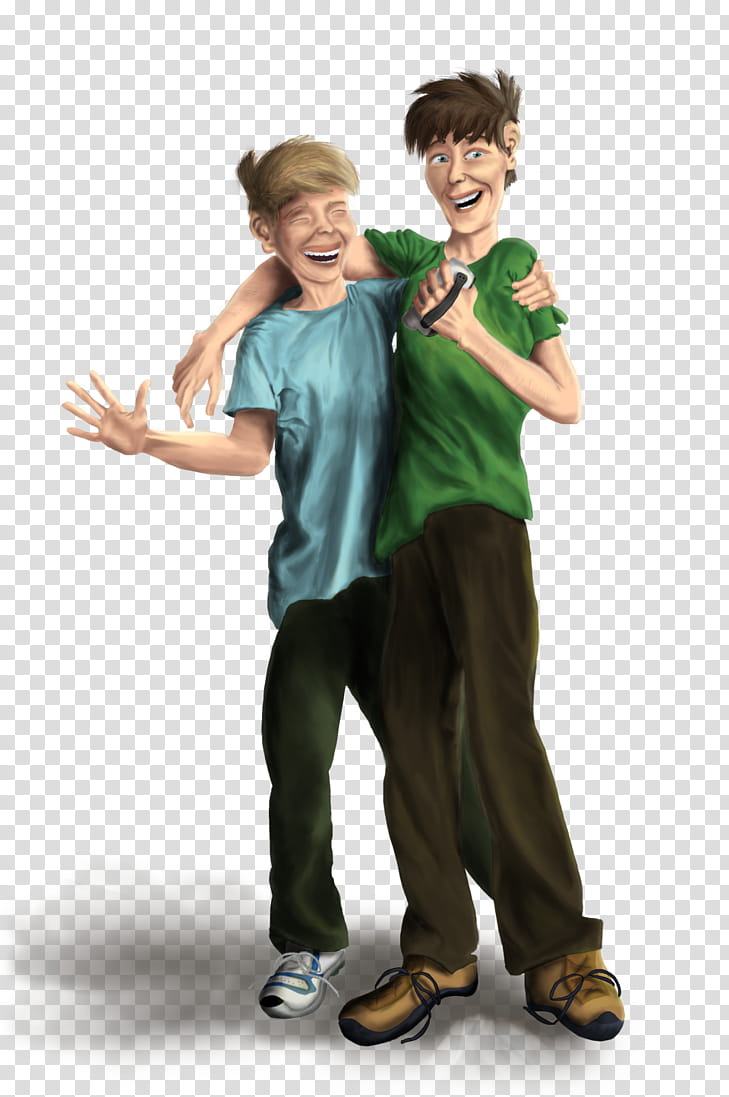 Ryan and Nathan, Seventeen Years (Redraw) transparent background PNG clipart